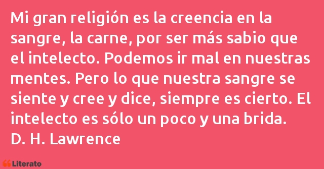 Frases de D. H. Lawrence