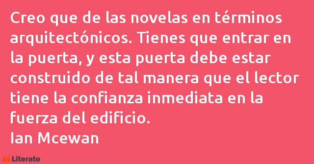 Frases de Ian Mcewan