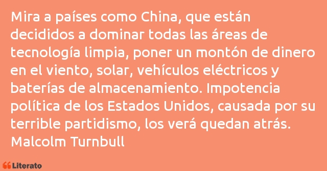 Frases de Malcolm Turnbull