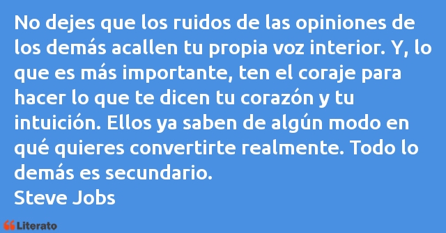 Frases de Steve Jobs