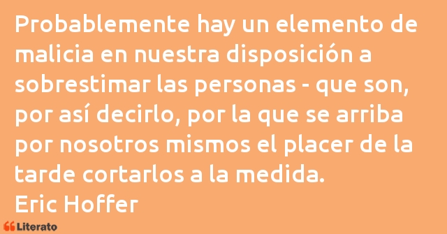 Frases de Eric Hoffer