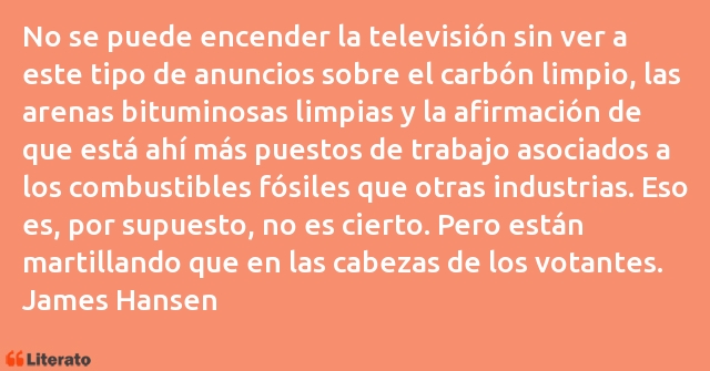 Frases de James Hansen