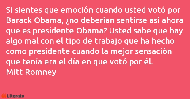 Frases de Mitt Romney