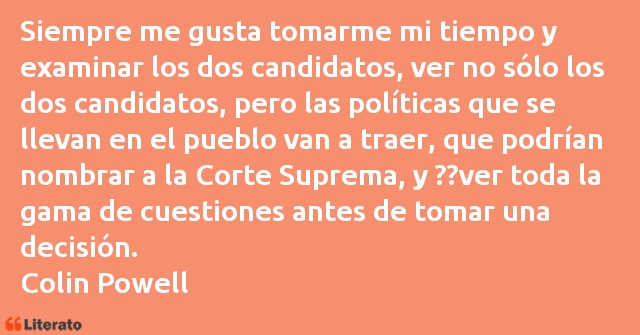 Frases de Colin Powell