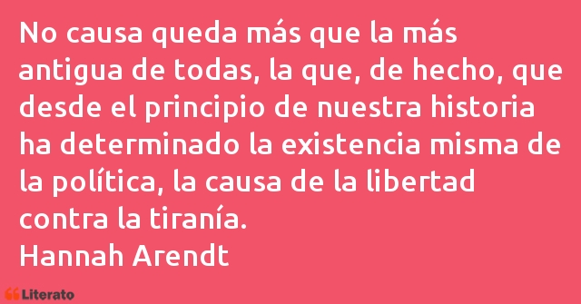 Frases de Hannah Arendt