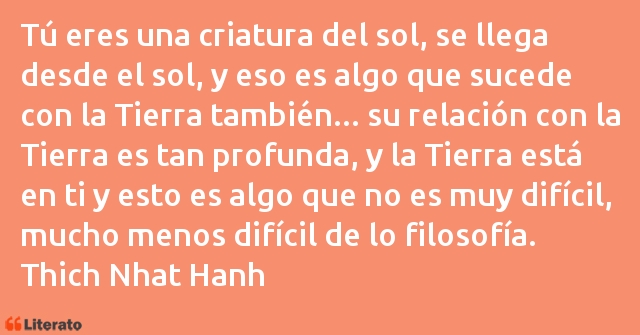 Frases de Thich Nhat Hanh