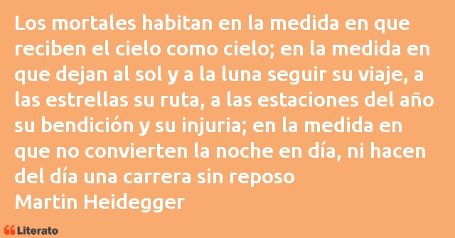 Frases de Martin Heidegger