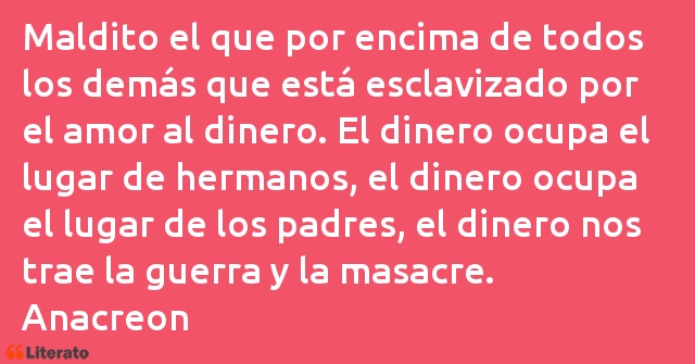 Frases de Anacreon