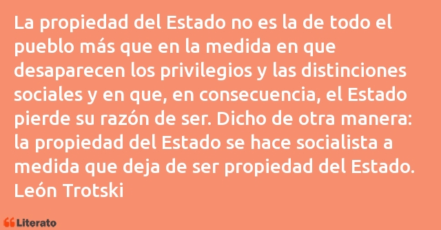 Frases de León Trotski