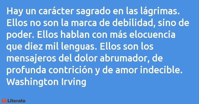 Frases de Washington Irving