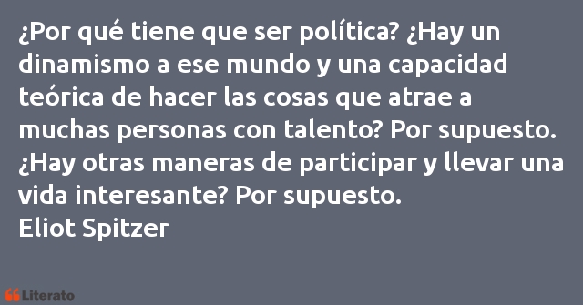 Frases de Eliot Spitzer