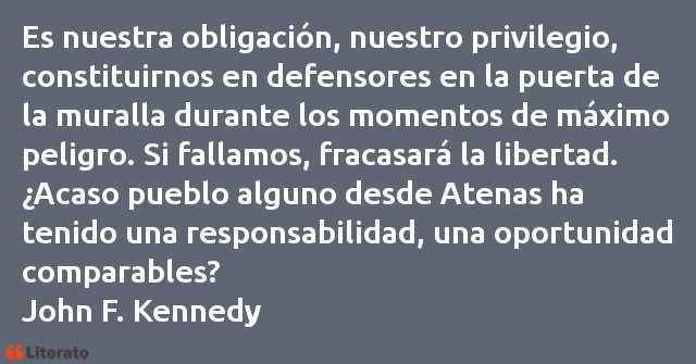 Frases de John F. Kennedy