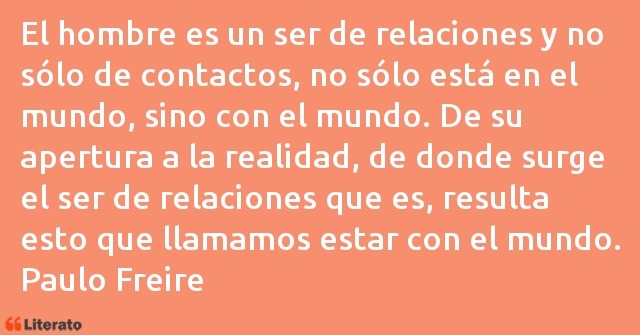 Frases de Paulo Freire