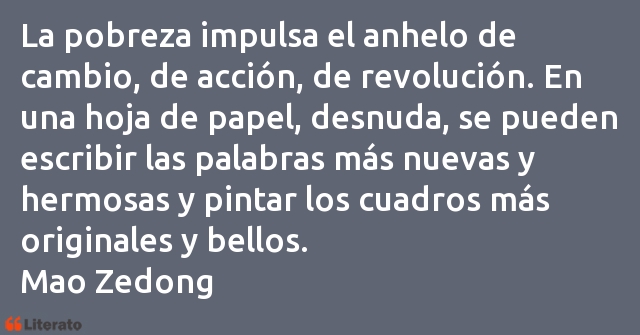 Frases de Mao Zedong