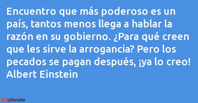 Frases de Albert Einstein