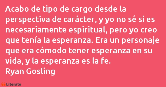 Frases de Ryan Gosling