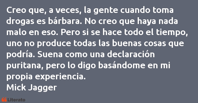 Frases de Mick Jagger