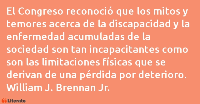 Frases de William J. Brennan Jr.