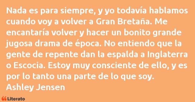 Frases de Ashley Jensen