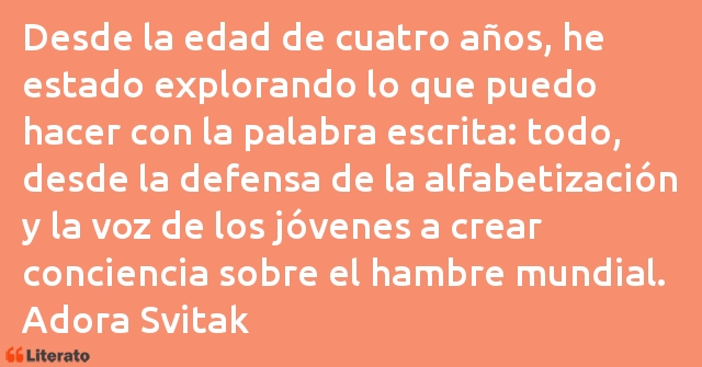 Frases de Adora Svitak