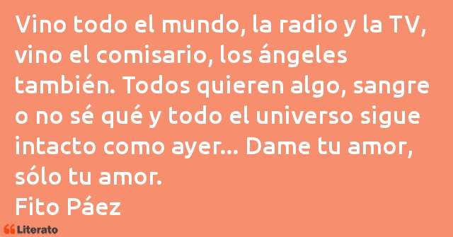 Frases de Fito Páez