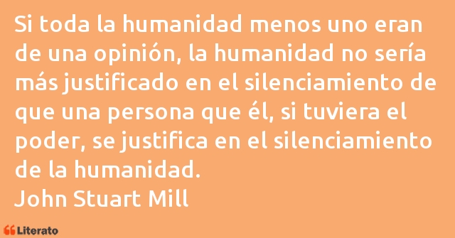 Frases de John Stuart Mill