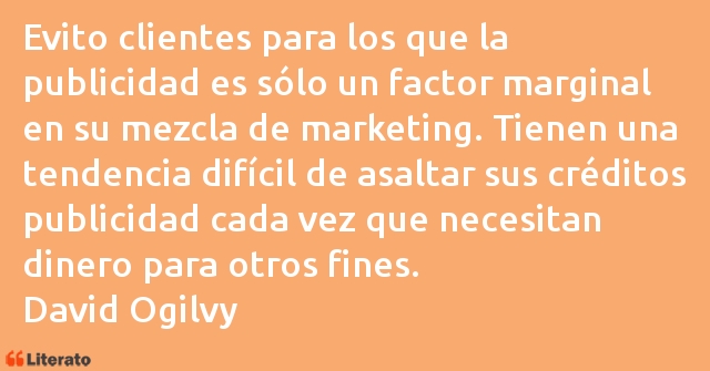 Frases de David Ogilvy