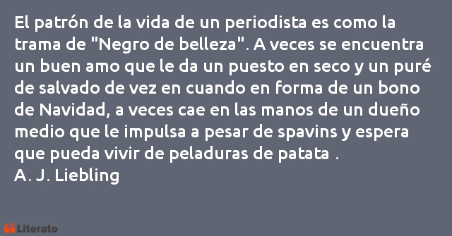 Frases de Abbott Liebling