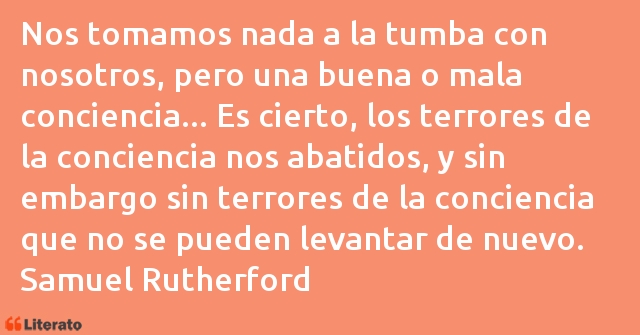 Frases de Samuel Rutherford