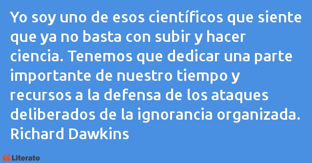 Frases de Richard Dawkins