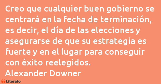 Frases de Alexander Downer