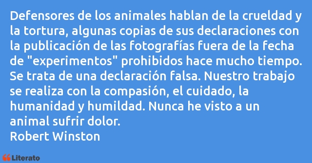 Frases de Robert Winston