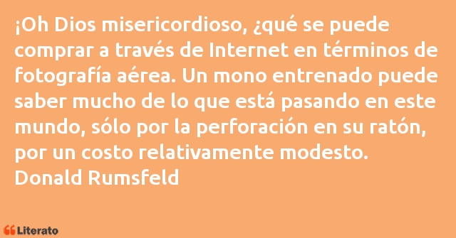 Frases de Donald Rumsfeld