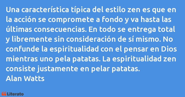 Frases de Alan Watts