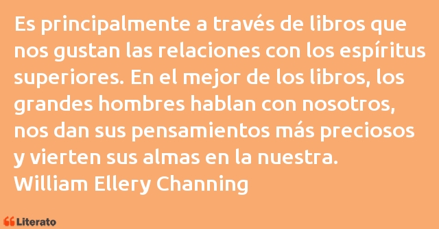 Frases de William Ellery Channing