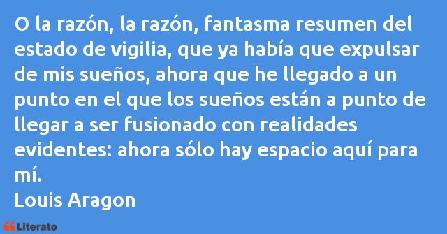Frases de Louis Aragon