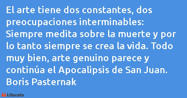 Frases de Boris Pasternak