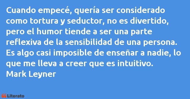 Frases de Mark Leyner