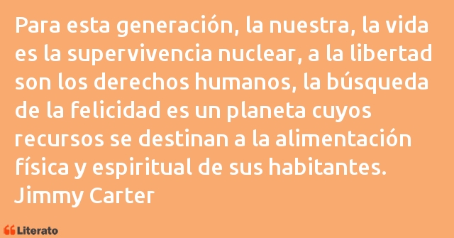 Frases de Jimmy Carter