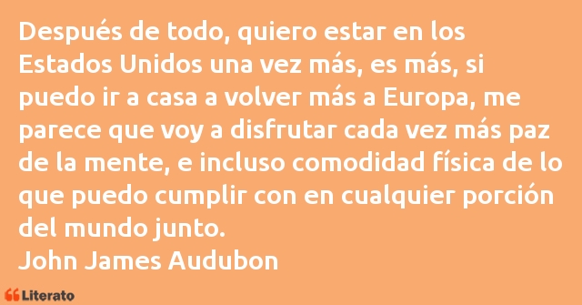 Frases de John James Audubon