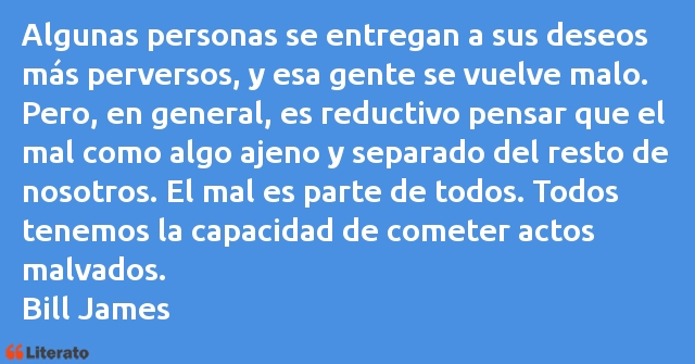 Frases de Bill James