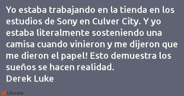 Frases de Derek Luke