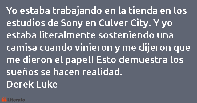 Frases de Derek Luke