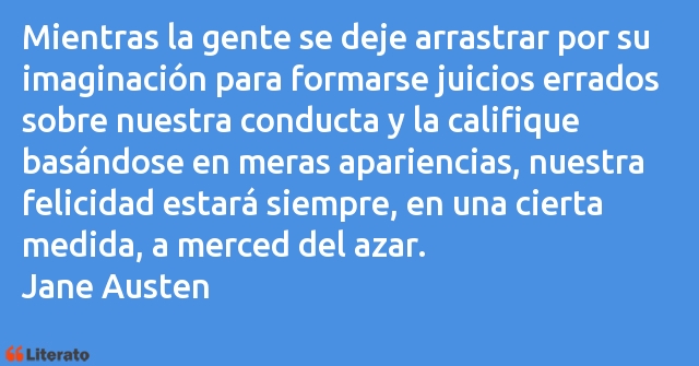 Frases de Jane Austen