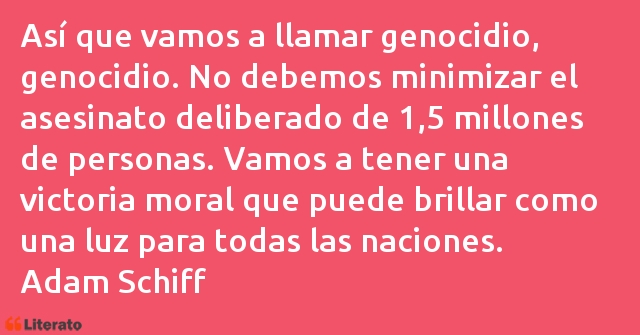 Frases de Adam Schiff