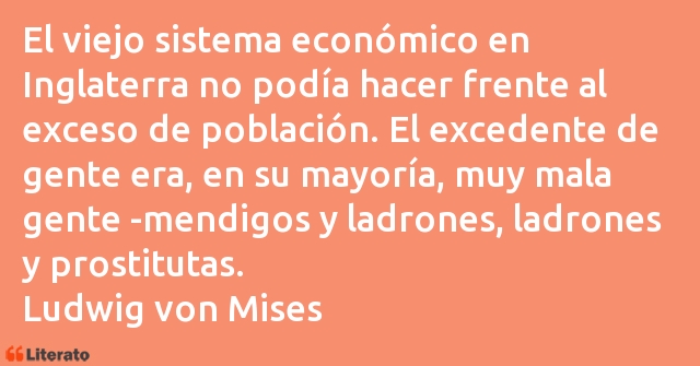 Frases de Ludwig von Mises