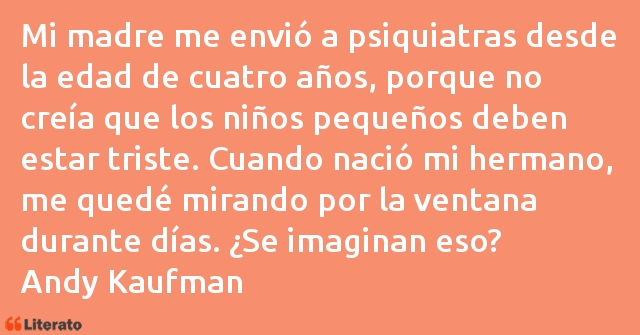 Frases de Andy Kaufman