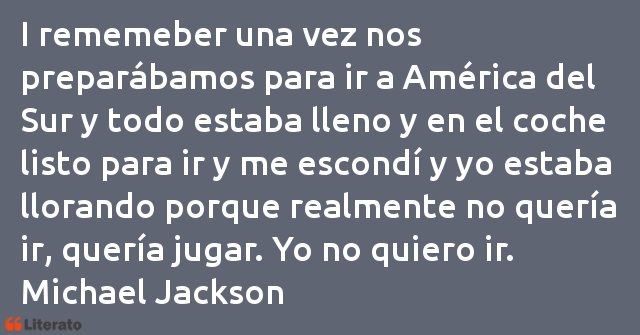 Frases de Michael Jackson