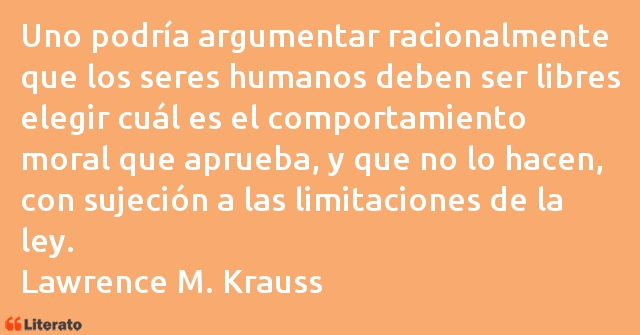 Frases de Lawrence M. Krauss