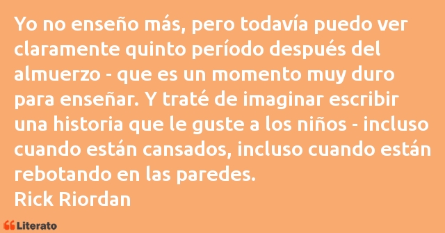 Frases de Rick Riordan